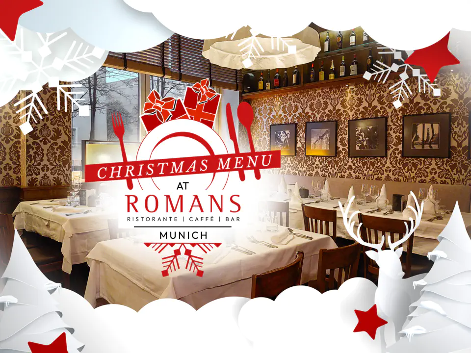 4-course Christmas menu at Ristorante ROMANS